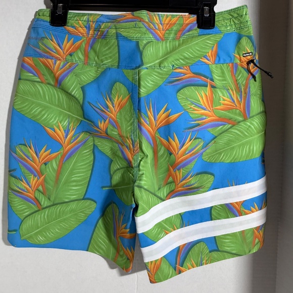 Men's Phantom+ Block Party Renegade Boardshort 18" In Arctic Neon - Picture 5 of 5